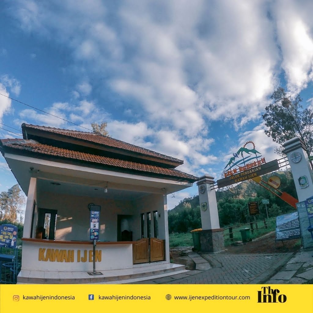 POS PENDAKIAN PALTUDING , PINTU MASUK PENDAKIAN KAWAH IJEN