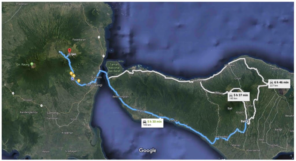 Ijen crater tour from Bali 1 Day | From seminyak | from Ubud