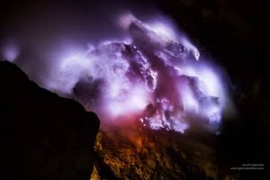 blue lava or Blue fire
