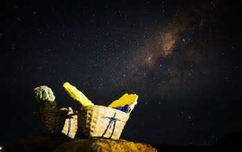 milkyway kawah ijen