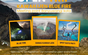 open trip blue fire kawah ijen