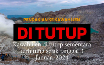 Info pendakian kawah ijen